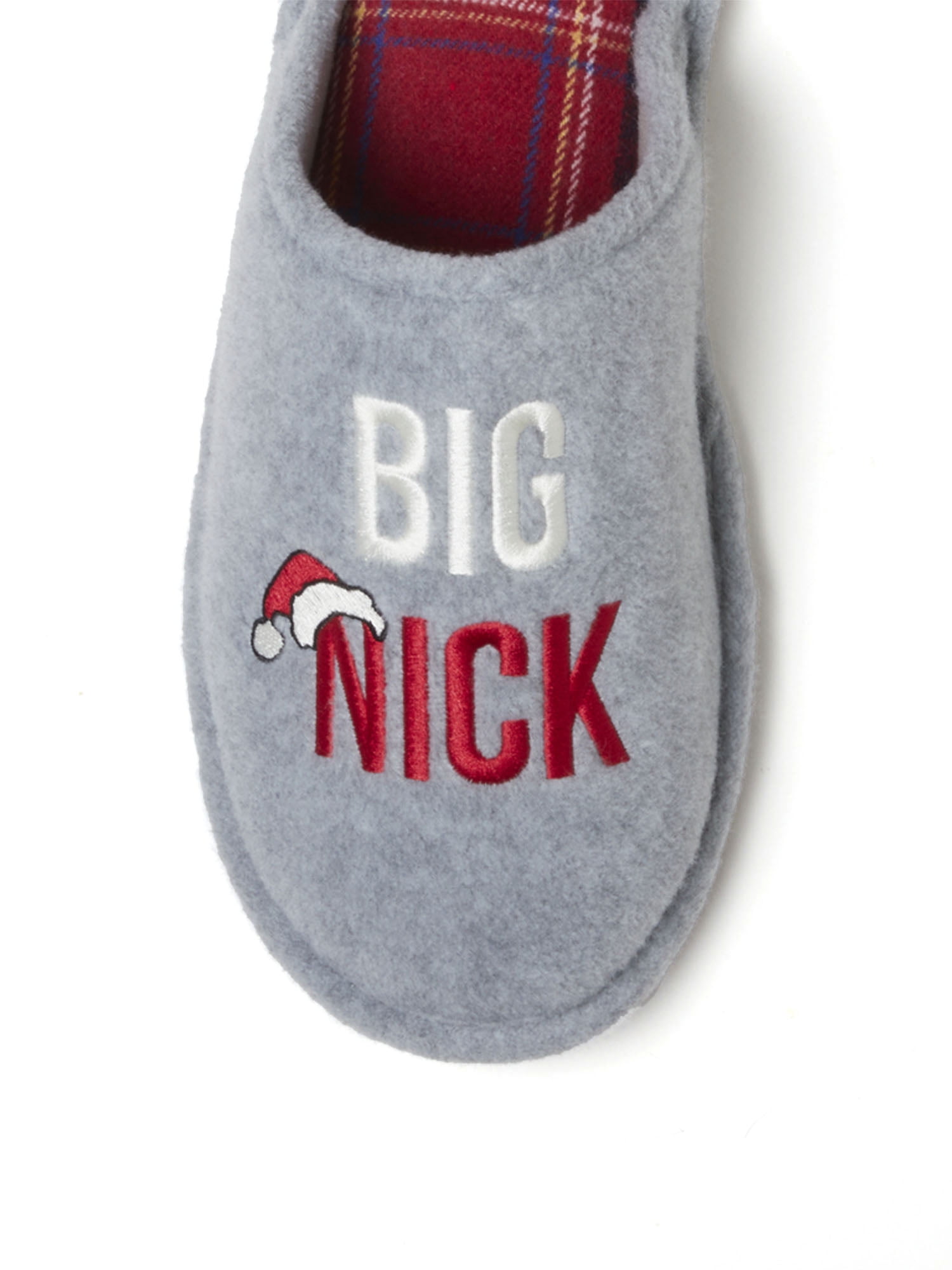 Dearfoams Cozy Comfort Men's Big Nick Scuff Slippers