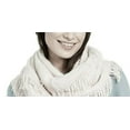 thumbnail image 2 of INC International Concepts Women's Solid Raschel Loop Scarf White Size Regular, 2 of 3
