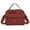 Red, variant on Lightweight Nylon Small Square Bag for Women - Simple, Trendy, and Functional for Commuting with Multiple Zippers