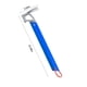 thumbnail image 4 of Fiudx Extractor de Clavos para Camping, Herramienta Multifuncional para Exteriores, Mango Ligero de Aleación de Aluminio, Construcción de Acero Inoxidable, para Quitar Clavos En El Suelo de Tiendas d, 4 of 7