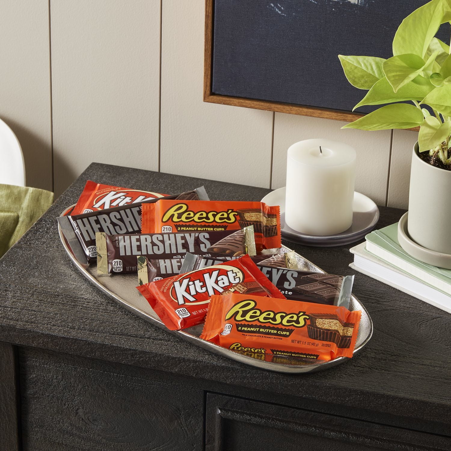 Hershey's, Full Size Variety Pack Candy Bars, 30 Ct
