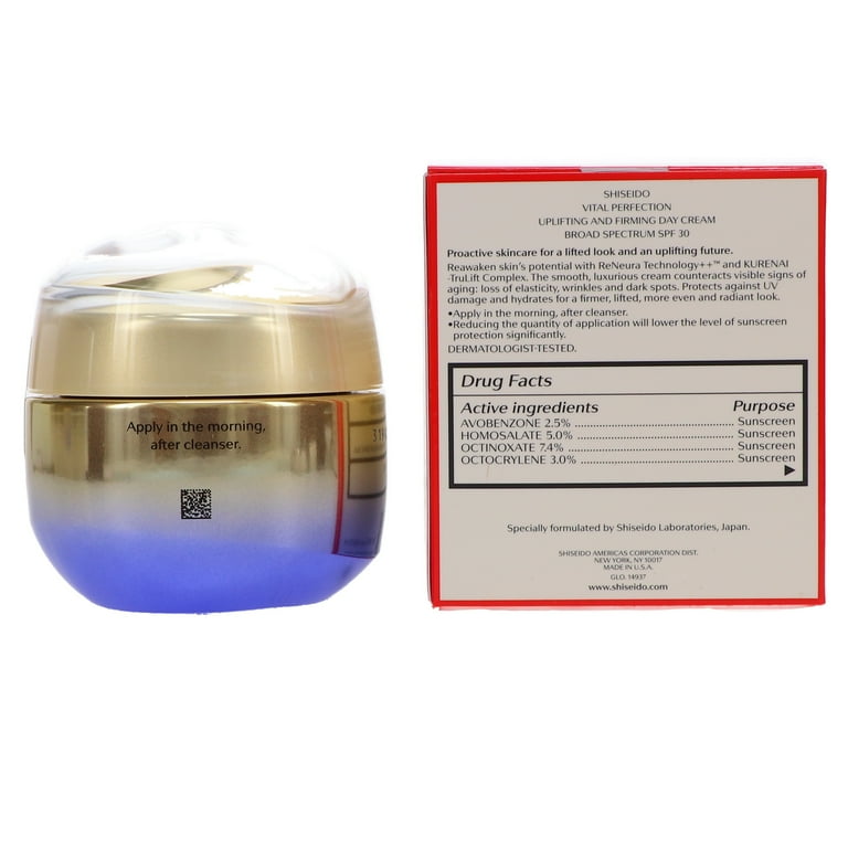 Shiseido Vital Perfection Uplifting and Firming Day Cream, SPF 30