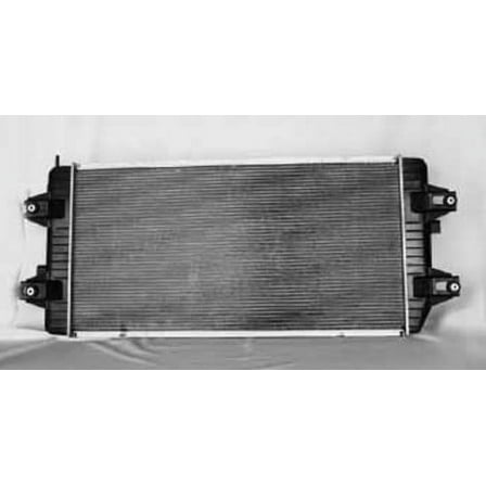 New Radiator Assembly Compatible With Chevrolet GMC Savana Express 1500 2500 3500 4.8L 5.3L 6.0L 6.6L V8 400 CID Diesel 21688 2003 2004 2005 2006 2007 2008 Part Numbers 8012935 2409 RA20117 15897982
