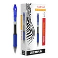 thumbnail image 2 of Zebra Sarasa Retractable Gel Ink Pens, Fine Point 0.5mm, Blue, Rapid Dry Ink, 12-Count, 2 of 5