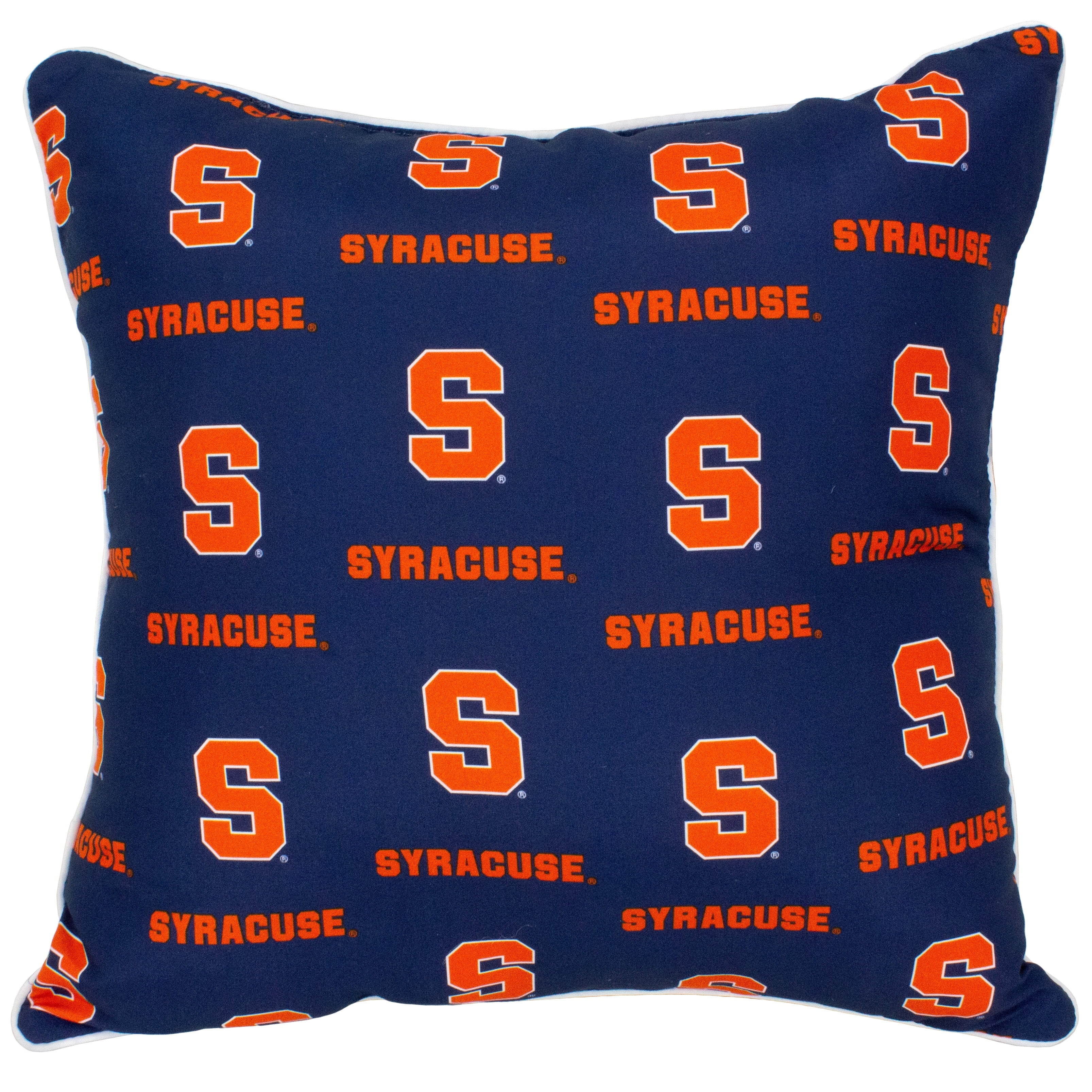 Syracuse Orange 16" x 16" Decorative Pillow Pair
