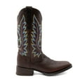 thumbnail image 2 of Ferrini Mens Chase Embroidered Square Toe Cowboy  Mid Calf Boots, 2 of 6