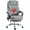 Gris, variante sur Vinsetto Chaise de Bureau de Massage, Chaise de Jeu Inclinable avec Chaleur, Marron
