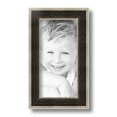 thumbnail image 2 of ArtToFrames 5x10" Black Panel With Silver Lip Picture Frame, Multi Wood Poster Frame, with Regular Glass and Foam Backing 3/16 inch (FBPL-5093), 2 of 7