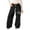 Black, variant on CAIXIA Girls Joggers 10-12 Girls Girls Lightweight Straight Leg Sweatpants Casual Athletic Joggers With Pockets For Everyday Wear,Black