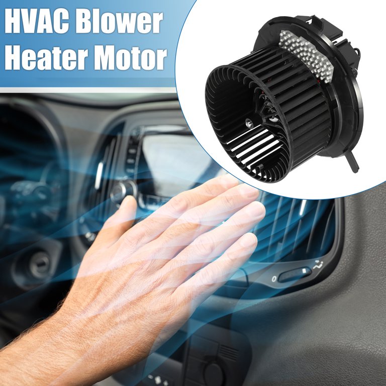 Unique Bargains HVAC Heater Blower Motor with Fan Cage No