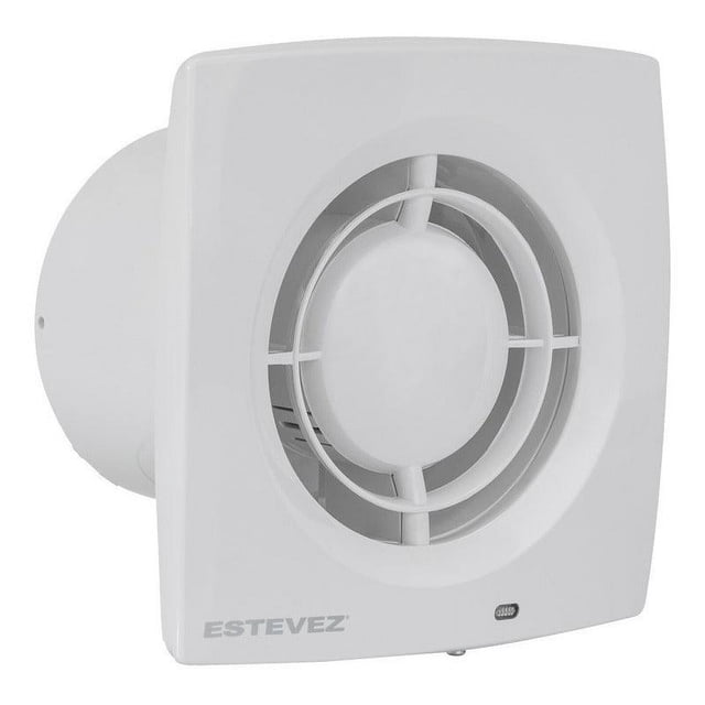 Estevez Extractor de Aire Tipo Francés 4 Pulgadas Baño / Cocina, Instalación en Pared