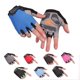 thumbnail image 2 of Guantes de ciclismo, fitness, levantamiento de pesas, medio dedo, antideslizantes, tácticos, para gimnasio, deportes al aire libre, guantes protectores solares para hombres y mujeres, 2 of 6