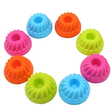 

GROFRY 1 Set Cake Mold Non-stick Reusable Silicone 3D Dessert Baking Tray for Kitchen