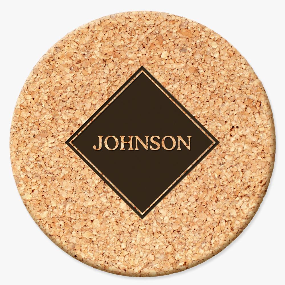 Personalized Cork Coasters Multiple Custom Designs Cork Coasters