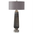 thumbnail image 3 of Bowery Hill Modern Table Lamp in Charcoal Gray and Rust Copper, 3 of 7