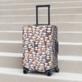 thumbnail image 6 of Lsque Watercolor cute slow loris Printed Luggage Cover, Travel Luggage Protector,Scratch and Dirt Resistant, Fits 18-32 Inch Luggage-Medium, 6 of 7