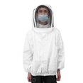 thumbnail image 1 of Khall Bee Suit,Beekeeper Supplies,Beekeeping Protective Veil Jacket Bee Suit Smock with Double Zippers Beekeeper Accessory, 1 of 8