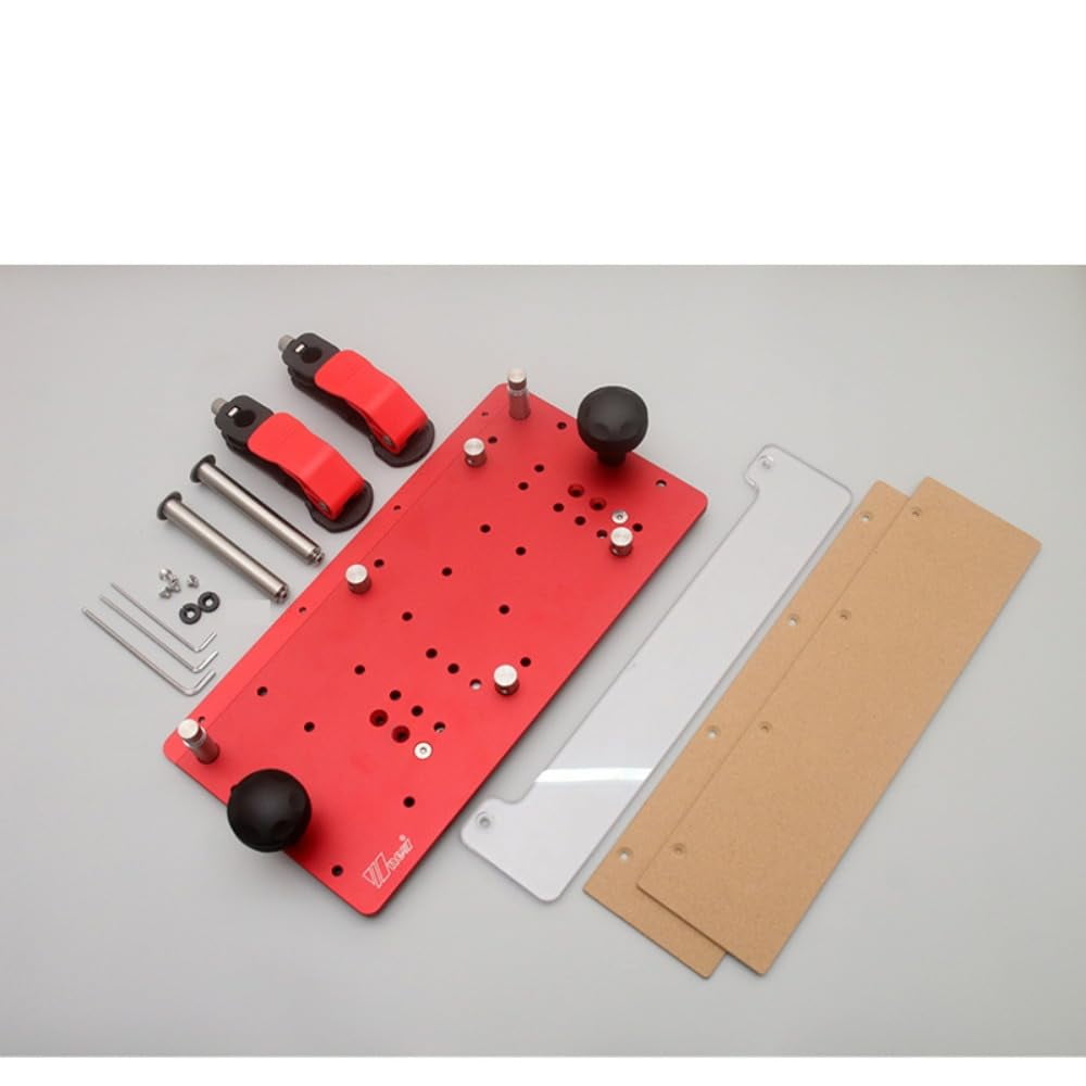 Precision Router Table Rail Coping Sled Woodworking Professional Rail Guide Safety Coping Sled for Cabinet Door Joints / Drawer Fronts