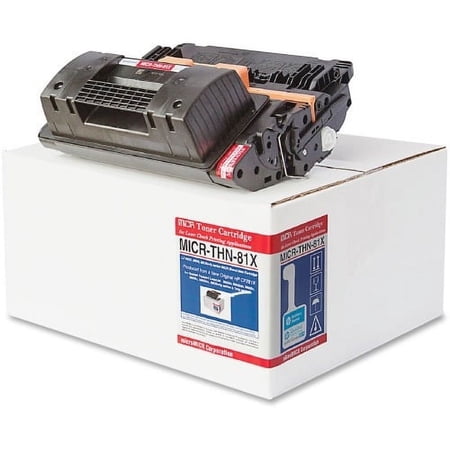 UPC: 0814006002773 | microMICR MICR Toner Cartridge – Alternative for HP 81X Laser – High Yield – 25000 Pages – Black – 1 Each