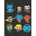 thumbnail image 2 of DC Comics Boys' Batman Chibi Grid Long Sleeve T-Shirt, Sizes 4-16, 2 of 2
