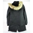 thumbnail image 2 of Nuage Dark Grey XSmall Italian Wool Cashmere Blend Coat, 2 of 4