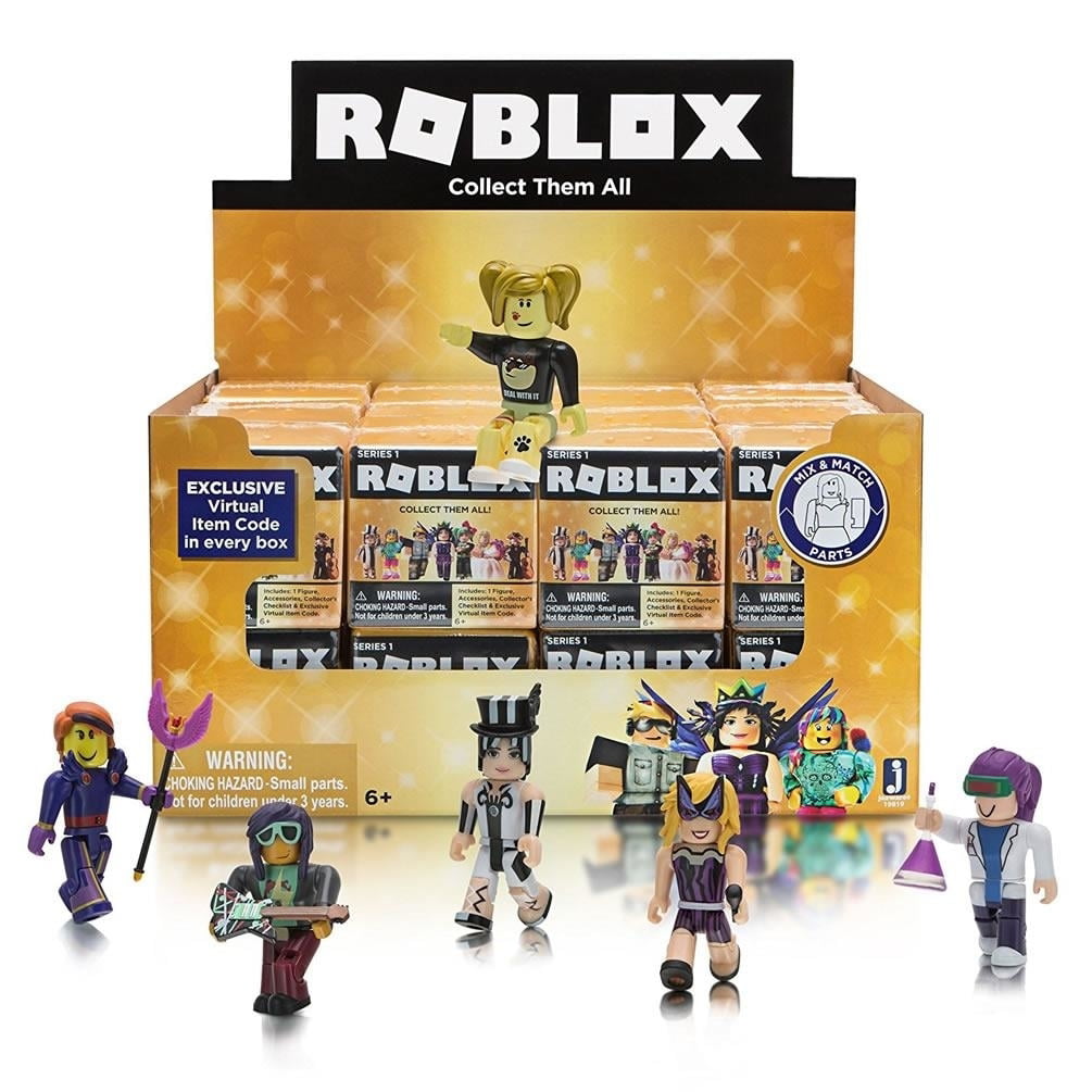 NEW Roblox Celebrity Gold Series 1 Mystery Box Action Figures 3 Toys - No  Codes
