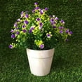 thumbnail image 4 of Cheers Artificial Flower Grass Plant Pot Bonsai Home Balcony Furniture Desktop Decor, 4 of 7