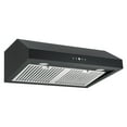 thumbnail image 1 of Ancona 30” Ducted Under Cabinet Range Hood in Matte Black, 1 of 6