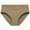 Khaki, variant on GigrtiJin Seamless Ribbed Underwear for Women Solid Color Strench Invisible Panties Breahable Sweat Proof Underpants