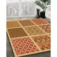 thumbnail image 3 of Ahgly Company Machine Washable Indoor Rectangle Transitional Orange Area Rugs, 8' x 12', 3 of 7