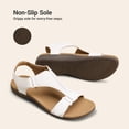 thumbnail image 5 of DREAM PAIRS Women's Comfort Walking Sandals Arch Support Athletic Sandals with Adjustable Straps Ergonomic Non-Slip Outdoor Strappy Sandals, 5 of 8