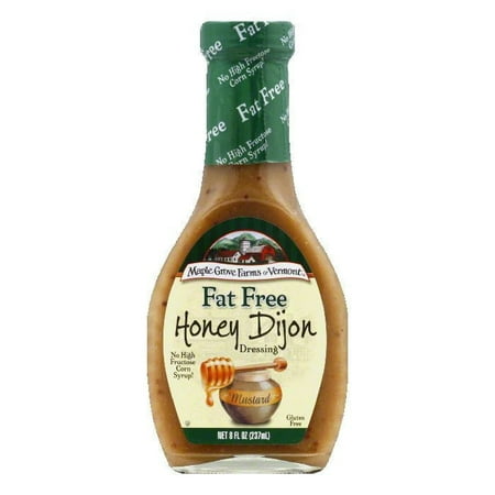 Fat Free Sweet - Maple Grove Farms Fat Free Honey Dijon Dressing, 8 oz