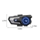 thumbnail image 3 of Auricular Bluetooth 5.0 para casco de motocicleta | Reducción inteligente de ruido | Intercomunicador de largo alcance | Batería 800mAh | Impermeable IP67 | Botones grandes | LED atractivo | Tipo-C, 3 of 8