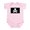 Petal Pink, variant on CafePress - Skull And Crossbones Body Suit - Baby Light Bodysuit, Size Newborn - 24 Months