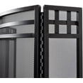 thumbnail image 7 of Modern Ember Mill Creek Black Mesh Fireplace Screen – 3-Panel Steel, 7 of 7