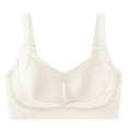 thumbnail image 5 of SMihono Trendy Breathable Cool Liftup Air Bra, Sports Bra for Womens Back Closure Comfortable Full Support Bras No Underwire Bras White M, 5 of 6