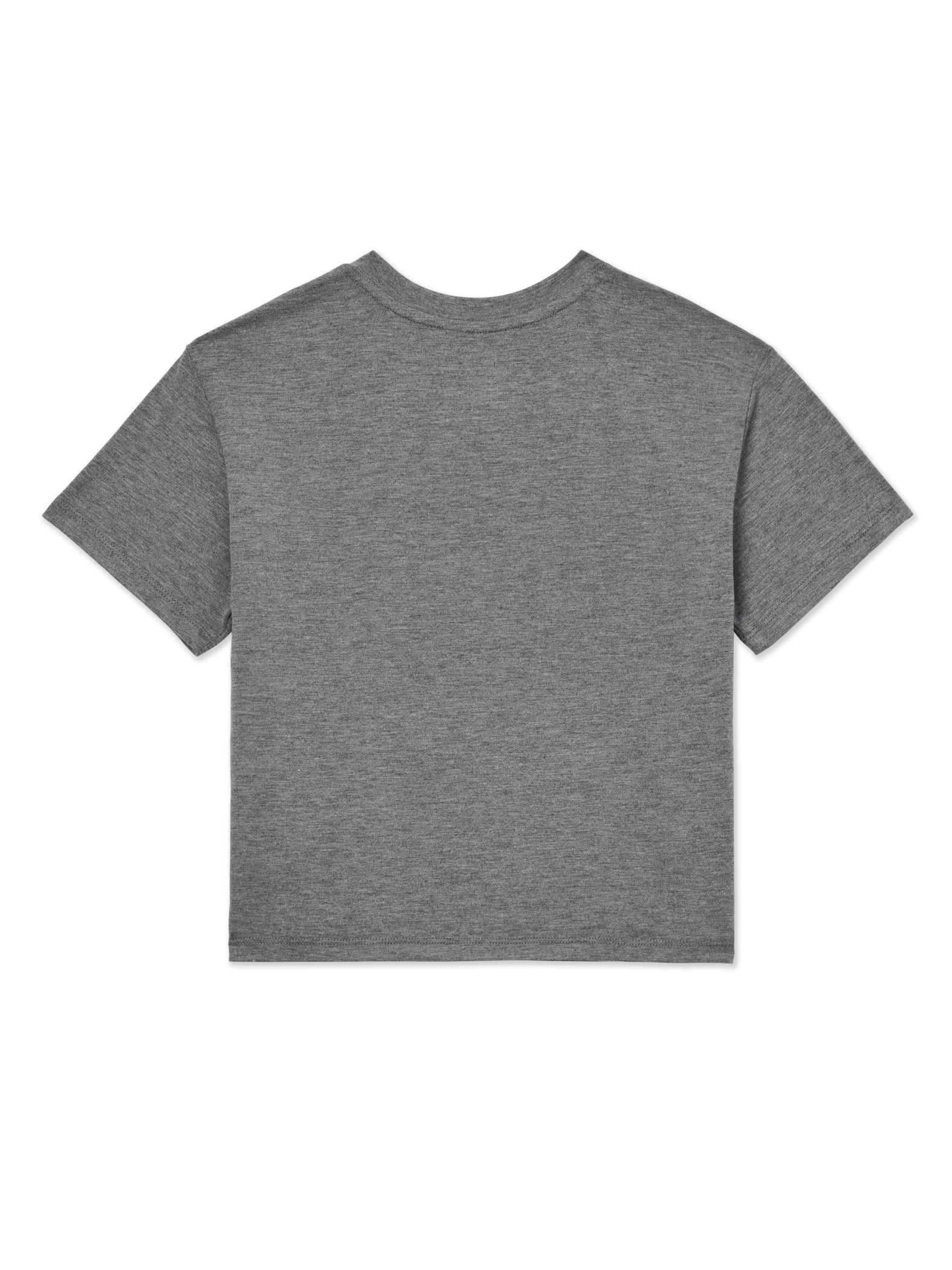 Reebok Girls Relay Slinky Jersey Cropped Short Sleeve T-Shirt, Sizes 4-18