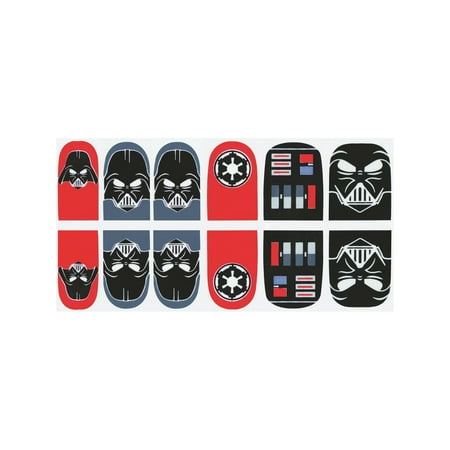 Star Wars Darth Vader Nail Stickers Halloween Costume Accessory