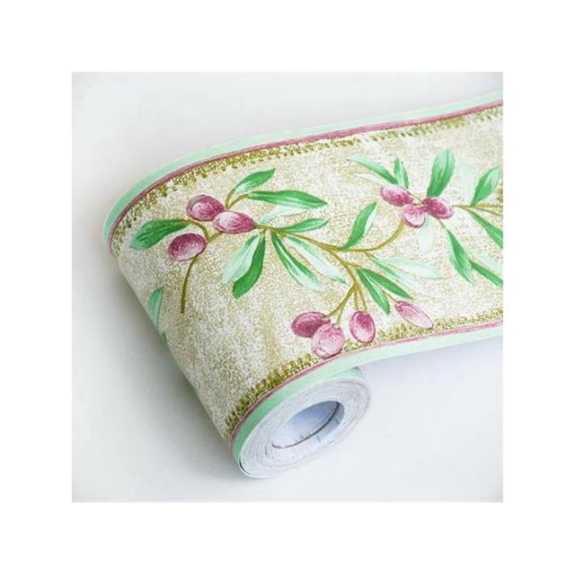 B2019-2-Roll Gentiana - Self-Adhesive Wallpaper Borders Home Decor Roll Multicolor