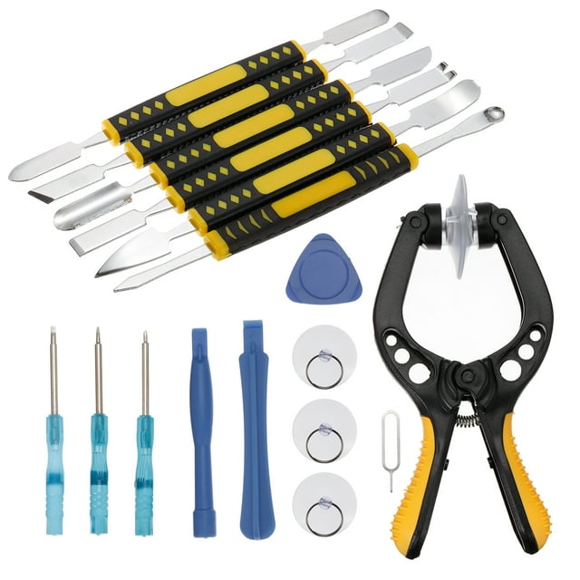 17uds Palanca Barra Unique Bargains Kit de Herramientas de Palanca Desmontar para Pantalla Remoción