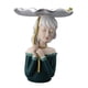thumbnail image 1 of Estatuil de Mujer Nórdica, Bandeja de Tocador, Organizador de Almacenamiento, Artículos Diversos, Perfume, Pendientes de Maquilje, Artículos Cosmé Verde Sunnimix Bandeja de tocador, 1 of 8