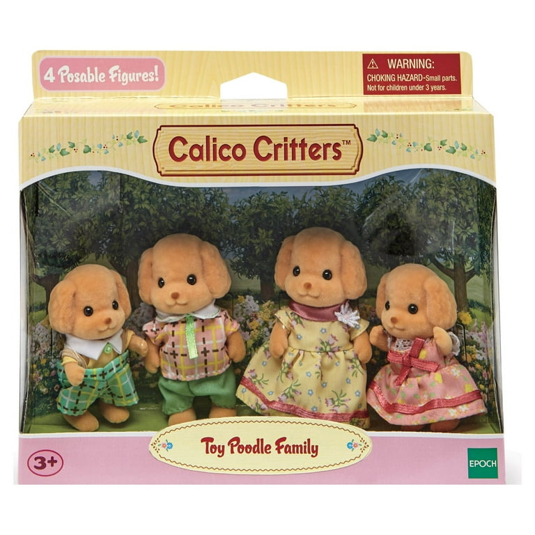 Calico critters hotsell toy poodle twins