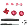 thumbnail image 2 of Botones Dpad, Kit De Reparación De Botones Del Controlador De Juegos Ajuste Perfecto Reduce La Fatiga Del Pulgar Para El Controlador De Juegos Cergrey Rojo, 2 of 8