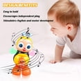thumbnail image 3 of Interactive Musical Bee Toy - Dancing & Crawling Toy with Lights, Moving Eyes & Legs, Best Educational Gift for 1 Year Old Baby Boy/Girl (without battery), 3 of 7
