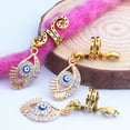 thumbnail image 7 of 6 Pcs Dreadlocks Hair Wraps Evil Eye Beads Clip Snake Braid Ring, 7 of 7