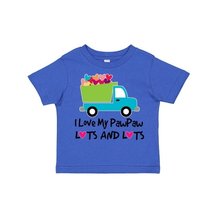 

Inktastic I Love My PawPaw Gift Toddler Boy or Toddler Girl T-Shirt