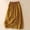 *Yellow, variant on ClodeEU Women's Embroidered Linen Blend Elastic Waist Midi Skirt ,Loose Fit Vintage Casual Summer Skirt Yellow,Womens Plus M