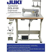 Juki DDL-8100 Economy Straight Stitch Industrial Sewing w/servo motor, DDL-8700 table cut,lamp. DIY.