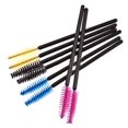 thumbnail image 3 of 50 uds, varitas desechables para de pestañas, los, aplicador de extensión de pestañas, maquillaje Amarillo shamjiam Mascara Wands Brush, 3 of 6
