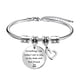 thumbnail image 2 of Pulsera de Alambre de Acero onlyliua con Forma de Corazón Titanio, 2 of 3